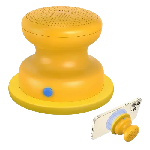 EWA A117 Mini Portable Magnetic Stand Subwoofer Metal Bluetooth Speaker